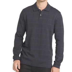 Van Heusen Long Sleeve Polo Shirt NWT Brand New